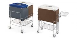 IFI Gelato CoolBox tubs dicht met kar - schuin