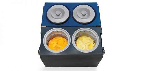 IFI Gelato CoolBox tubs open - boven