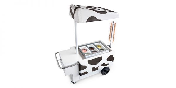IFI Gelato Cow Joy patroon open - schuin